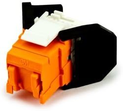 3M (VOL-OCK5E-U-O) RJ45 Jack - Bag of 8 [You are purchasing the Min order quantity which is 12 BAG]