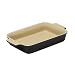 Le Creuset Stoneware Rectangular Dish 26 cm, Satin Black (Matt Black Finish)