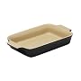 Le Creuset Stoneware Rectangular Dish 26 cm, Satin Black (Matt Black Finish)