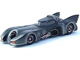 Review Mattel MT3665G / Die-cast Model Batmobile (Battle Damaged) (1:18 scale in Black)