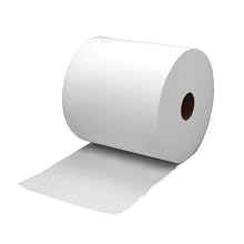 TaskBrand HD-H7003 White Heavy Duty Spunlace Cleaning Wiper on 825 Count Jumbo Roll (1 Roll per Case)