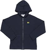 NCAA Michigan Wolverines Girls Youth Zip Front Hoody Sweatshirt