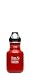 Klean Kanteen Stainless Steel 12 Ounce Water Bottle with Loop Cap, Indicator Red