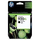 Original HP 920XL Black Officejet Ink Cartridge in Retail Packaging