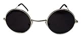 John Lennon Style Sun Glasses Shades (More Colors Available), Silver