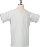 313DpeuAzgL. SL160  Chef Works MESS WHT 2XL Unisex Medical Scrub Top, White, 2XL