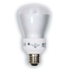 GE 47477 11 Watt (50 Watt Equivalent) Energy Smart Floodlight, 6 Year Life, R20 Light Bulb by General Electric