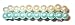 Soft Turquoise Blue & Soft White Swarovski Pearl Hair Jewelry Barrette