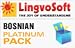 LingvoSoft Bosnian Platinum dictionaries software pack