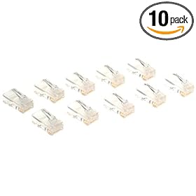 Belkin R6G088-R-10 10Pack RJ45 Modular Connector Kit For 10BT Patch Cables by Belkin