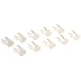 Belkin R6G088-R-10 10Pack RJ45 Modular Connector Kit For 10BT Patch Cables