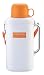 抗菌ペットボトル用クーラー<保冷剤付>2.0リットル(ホワイト×オレンジ) M-1488