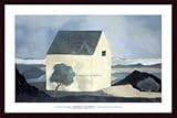 IMAGE OF House by The Shore, Framed Art Print by Mary Calkins