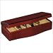 Jewelry : Small Maple Wave 3.25" High in Cherry Stain