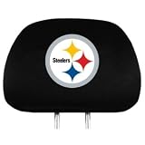 Pittsburgh Steelers Headrest Covers