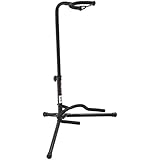 On Stage XCG4 Black Tripod Guitar Stand, Single Stand