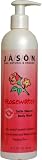 JASON Natural Cosmetics Rosewater Body Wash, 12 oz Bottles, (Pack of 3)