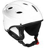 Produkt-Bild: Neuer Kinder und Jugend Skihelm in Farbe weiss mit Verstellrad g&uuml;nstigst