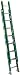 Tools & Hardware : Werner D5916-2 16-Foot 225-Pound Duty Rating Fiberglass Flat D-Rung Extension Ladder