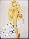 Pamela Anderson Signed 8x10 White Dress