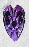 3 sets Retro, Purple, X-flights - Larger Size