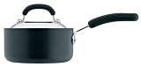 Meyer Circulon 2 Hard Anodised Saucepan with Total® Non-stick coating, 16 cm, 1.4 Litre
