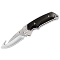 Buck 278 Folding Alpha Hunter, Rubber Handle with Guthook, Liner Lock Folding Hunter