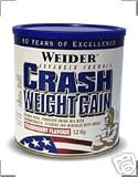 Weider Nutrition Crash Weight Gain 1200g Strawberry