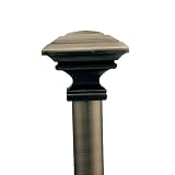 Review Beme International  / Fieldcrest® Square Drapery Rod - Pewter (26–48