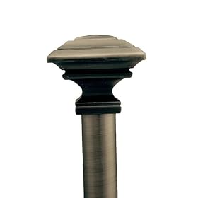 Fieldcrest® Square Drapery Rod - Pewter (2648")