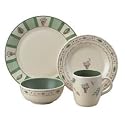 Pfaltzgraff Flower Garden 16-Piece Dinnerware Set, Service for 4
