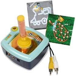 Childrens Toyshop  Toys : Plug 'N Play Tele-Doodle With 10-in-1 Joystick