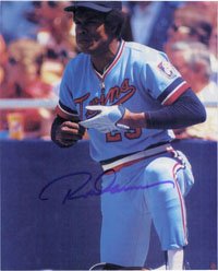 Signed Carew, Rod (Minnesota Twins) 8x10 Photo