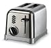 Cuisinart CPT-160BCH Metal Classic 2-Slice Toaster, Black Chrome