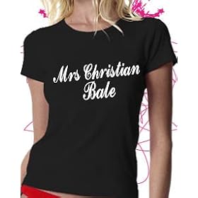 Mrs Christian Bale T-shirt by Dead Fresh
