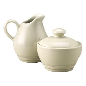 Pfaltzgraff Cappuccino Sugar and Creamer Set