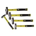 Astro Pneumatic 5501 Hammer Set Ball Peen Fiberglass Handle 5 PC