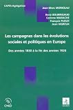 Les campagnes dans les �volutions sociales et politiques en Europe des ann�es 1830 � la fin des ann�es 1920 : Etude compar�e de la France, de l'Allemagne, de l'Espagne et de l'Italie