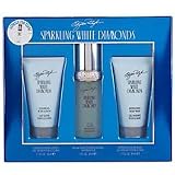 Review Elizabeth Taylor WDS19 / White Diamonds Sparkling By Elizabeth Taylor For Women. Gift Set ( Eau De Toilette Spray 1.7 Oz + Body Lotion 3.3 Oz + Body Wash 3.3 Oz + Mini )