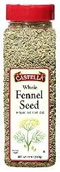 Fennel Seed, Whole (Castella) 5oz