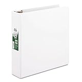 Samsill® Antimicrobial Locking Round Ring View Binder, 2in Capacity, White Knowing God: Walking through the Book of Books