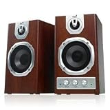 Image of Genius SP-HF1255A, 2.0, 40 W, 48 - 20000 Hz, 85 Db, 3.5 mm, Madera