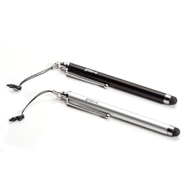 Groov-e GVCP2 Stylus Pen for iPad and Other Touch Screen Devices - Twin Pack