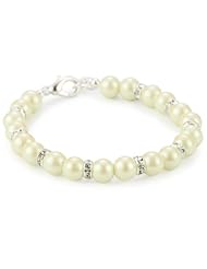 Carolee "Pearl and Crystal Basics" Simulated Pearl and Pearl Bracelet