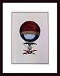 Art Poster Wood Framed Print - Balloon III - Artist: unknown- Poster Size: 18 X 14