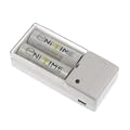 Delamax 2in1 Notfall Ladeger�t und Mobile Booster - Akku-Powerpack f�r unterwegs - Energieschub f�r Handy, Smartphone, PDA, etc.