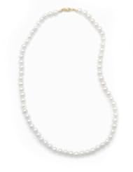Genuine Elegante Necklace. 20" 6-6.5mm Cultured Freshwater Pearl Necklace. 100% Satisfaction Guaranteed.