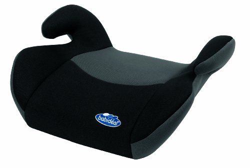 Babidéal 85343830 - Autositzerhöhung Travelbuddy Gruppe 2/3 (ab 3,5 bis 12 Jahre), schwarz grau