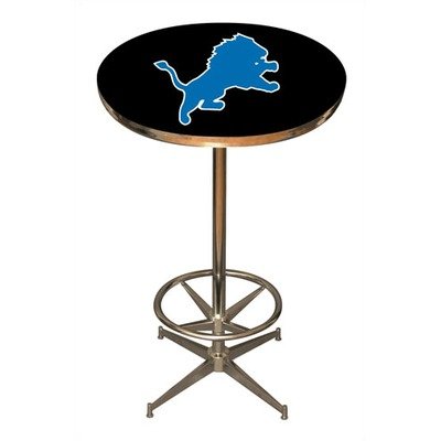 Imperial Detroit Lions Licensed Pub Table