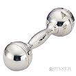 Empire Sterling Chime Dumbbell Rattle